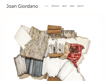 Tablet Screenshot of joangiordano.com